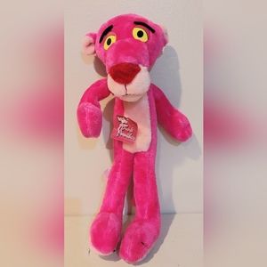 1993 Vintage NWT Pink Panther Stuffed Animal Toy Plush Wired Poseable Legs Ace
